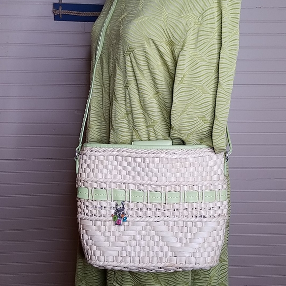 Brighton Handbags - Brighton Wicker Shoulder Bag